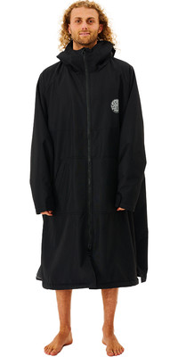 2024 Rip Curl Surf Series Hooded Changing Robe / Poncho 005MTO - Black